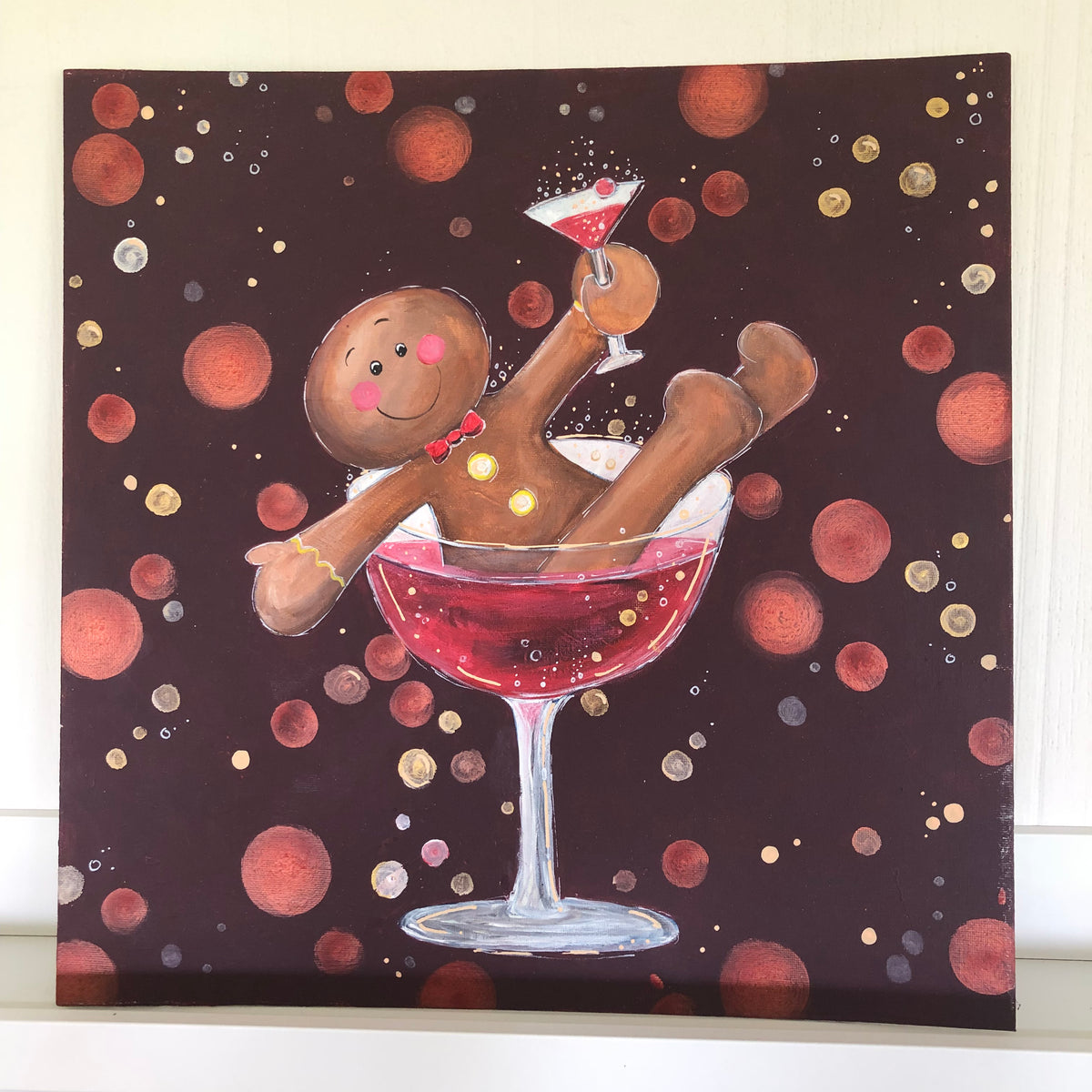 Gingerbread Bubble Bath Painting Workshop Friday 4th December 6.30pm