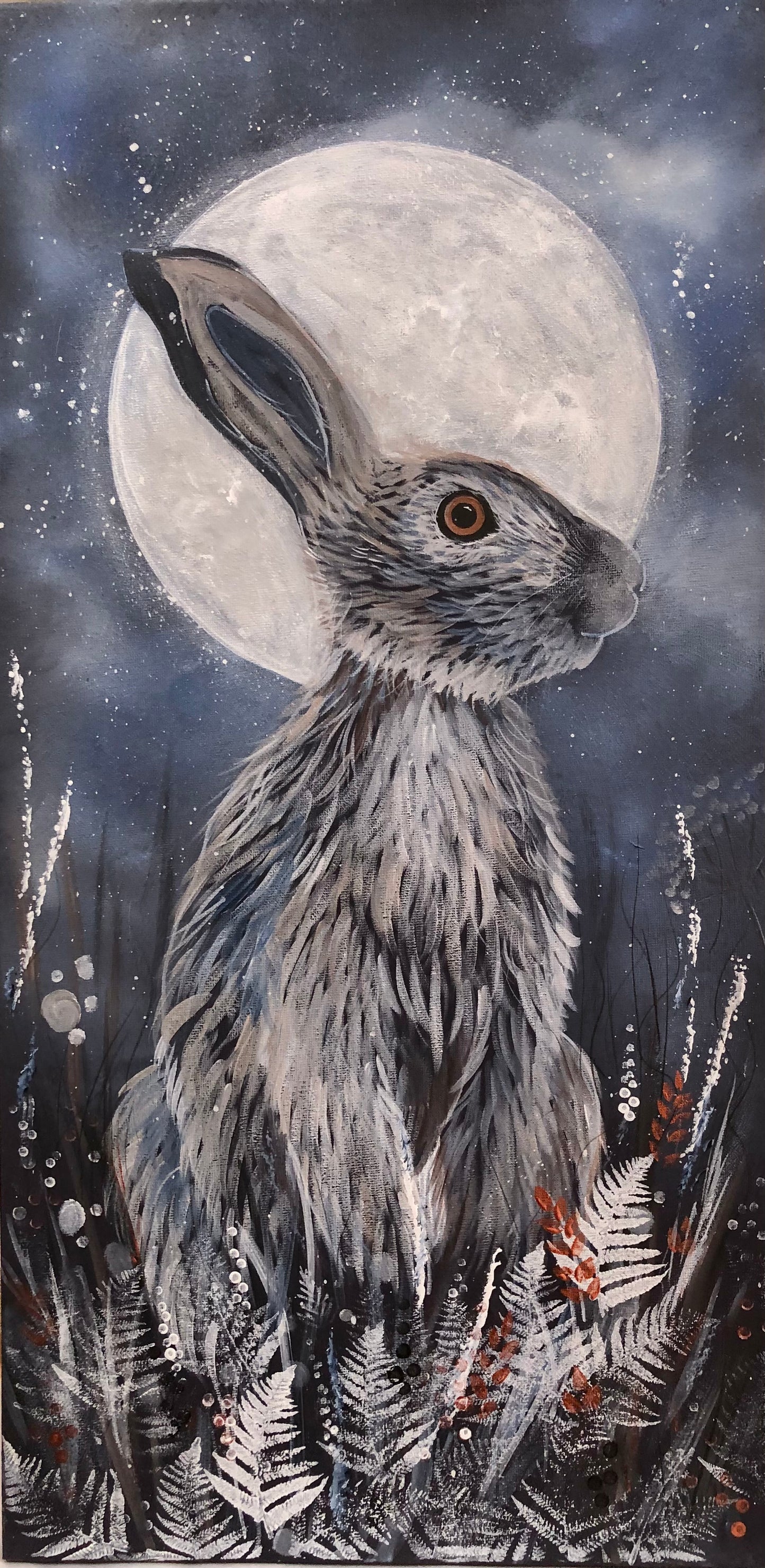 Winter Hare Painting Workshop Friday 24th October 6.30pm - 9.30pm