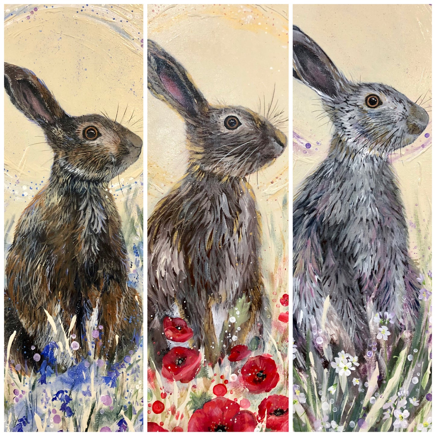 Hare painting workshop Friday 14th March 7pm-10pm