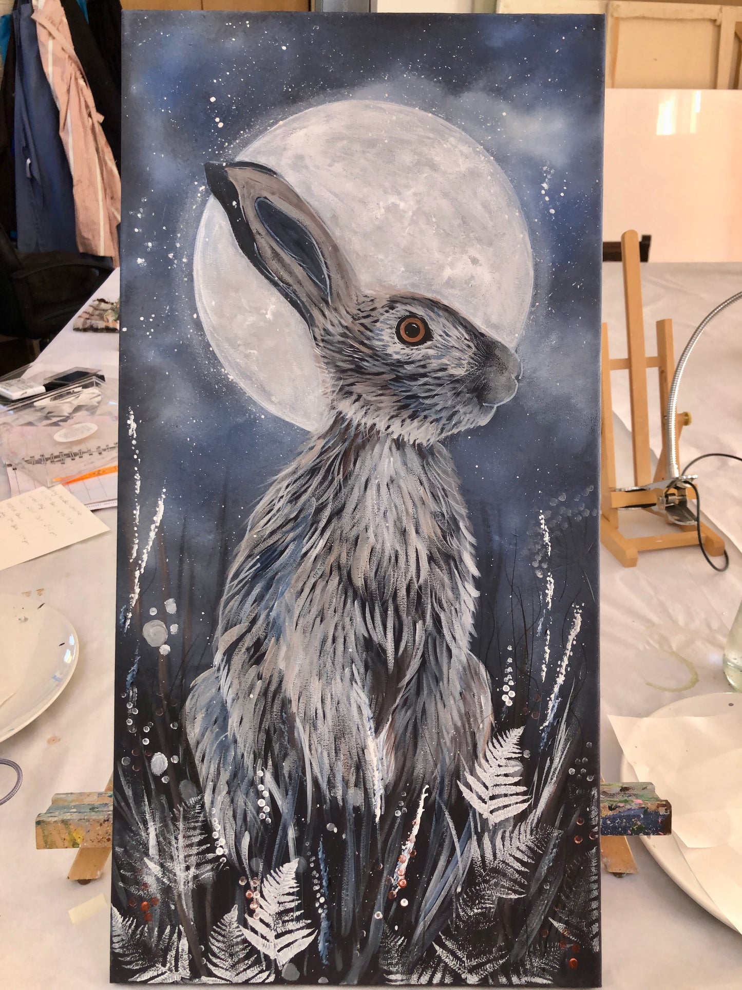 Winter Hare Painting Workshop Friday 24th October 6.30pm - 9.30pm