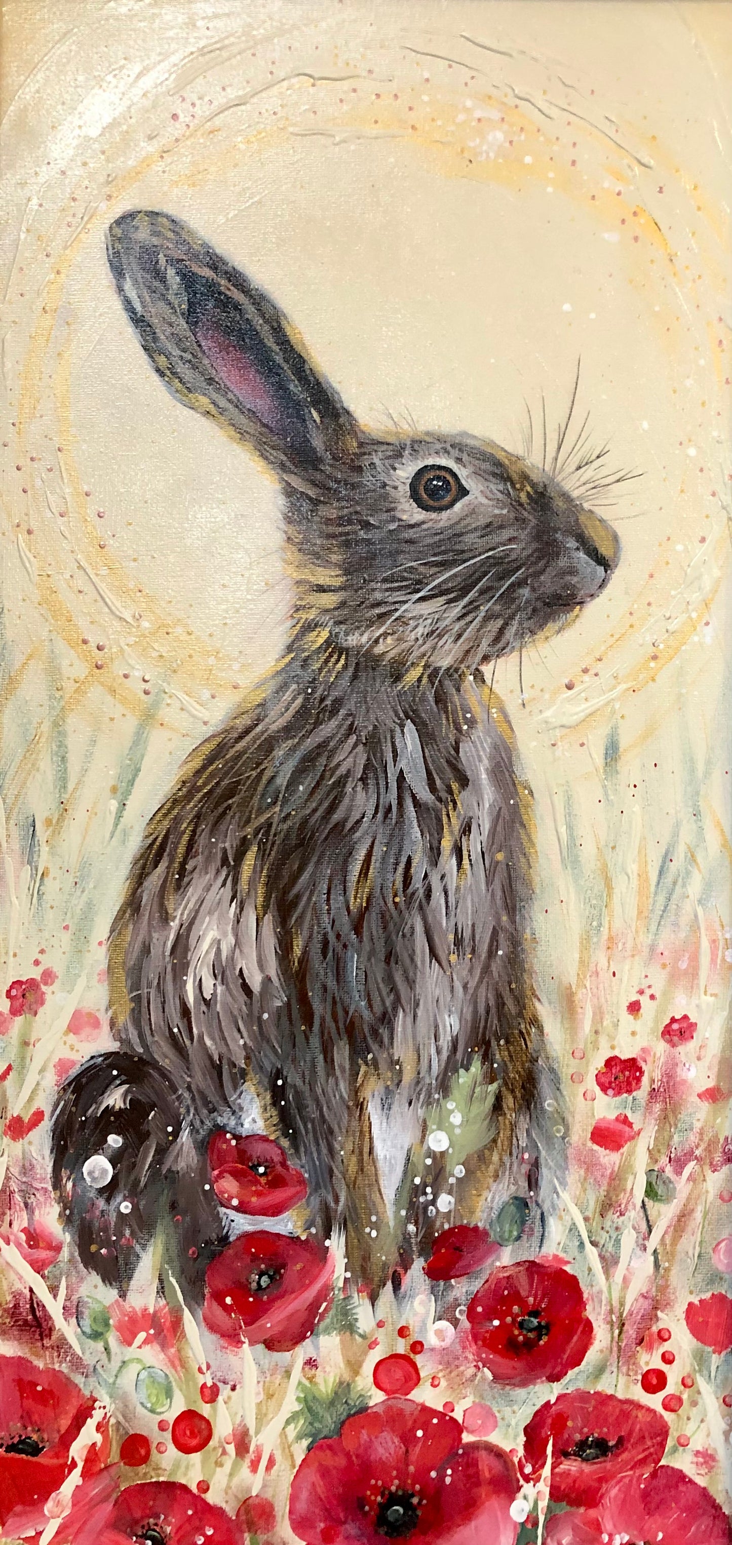 Hare painting workshop Friday 14th March 7pm-10pm