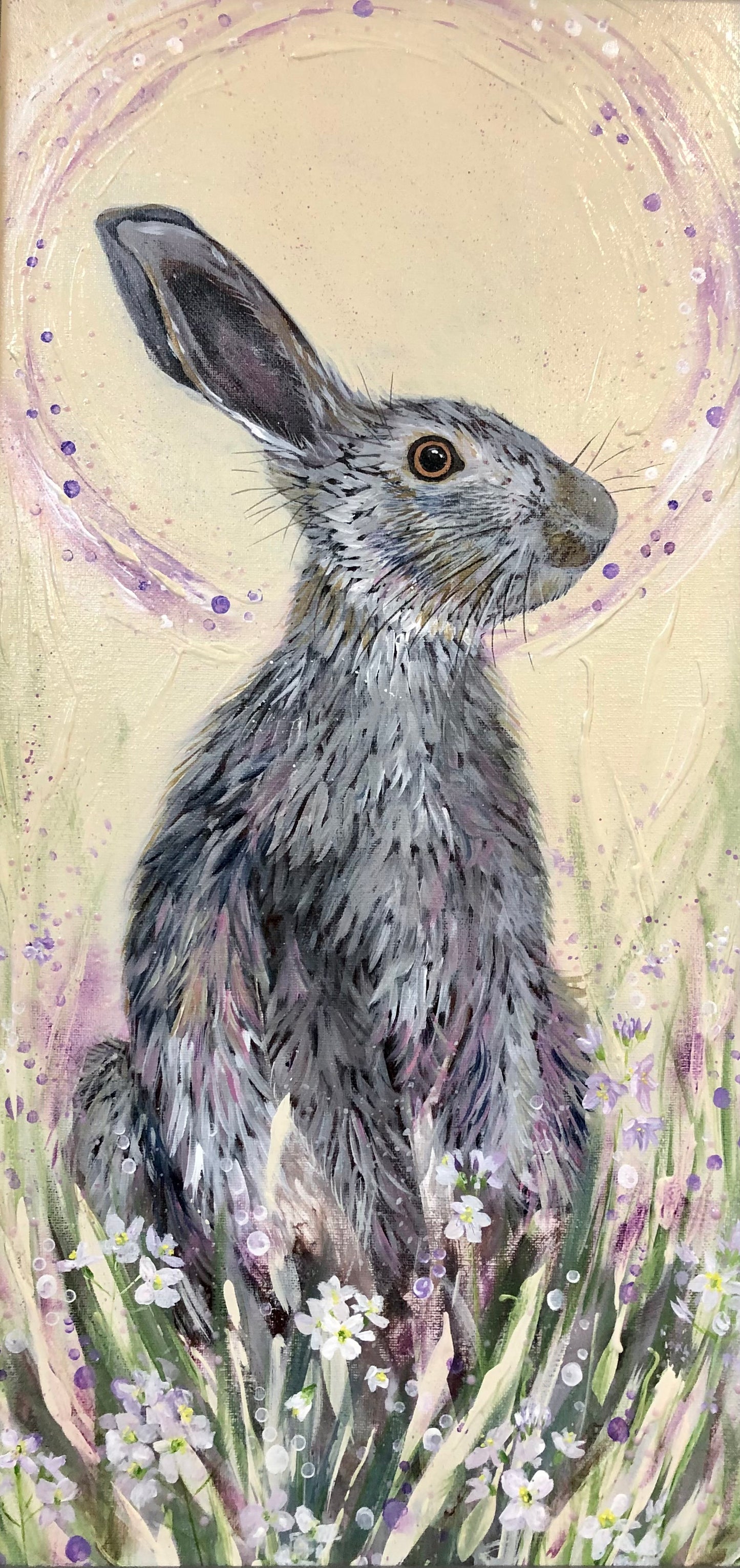 Hare painting workshop Friday 14th March 7pm-10pm