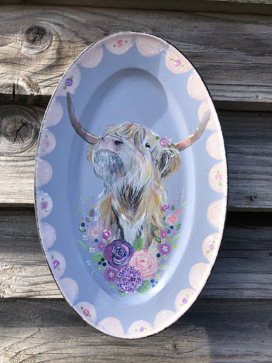 Highland Cow original painting